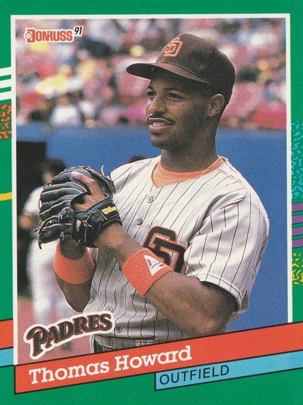 Thomas Howard - Donruss 91 Baseball Card